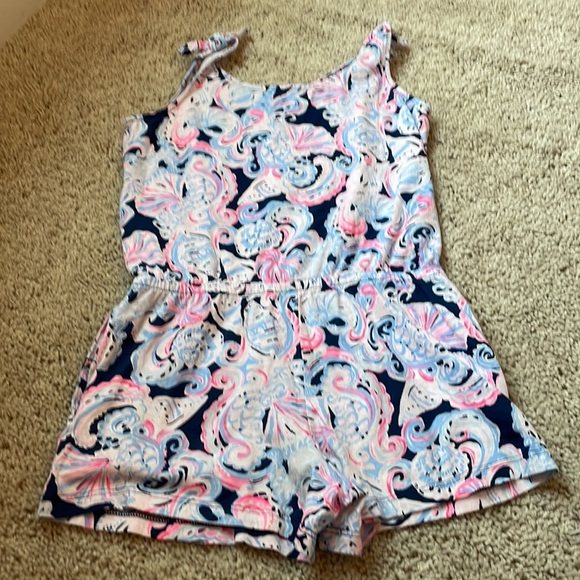 Lilly Pulitzer Kids Cady Romper - Picture 3 of 3